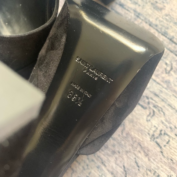 Saint Laurent Jodie Platform Heels - Picture 4 of 6